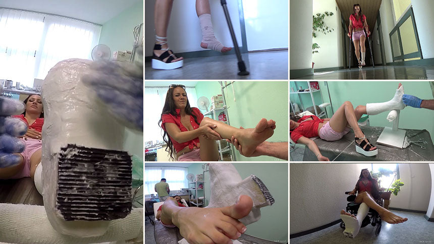 Britney plaster SLWC with wooden heel