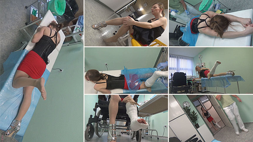 Jackie extreme pain cast application