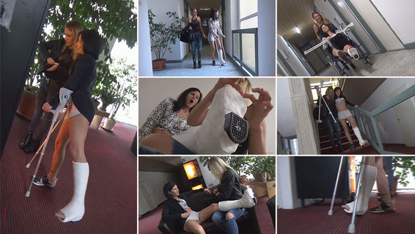 Chrissy hospital visit plaster SLWC