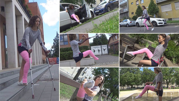 Dorothy angled/pointed fiber LLC crutching